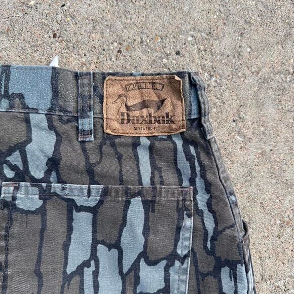Vintage 80’s Duxbak Tree Bark Camo Hunting Pants - Picture 3 of 5